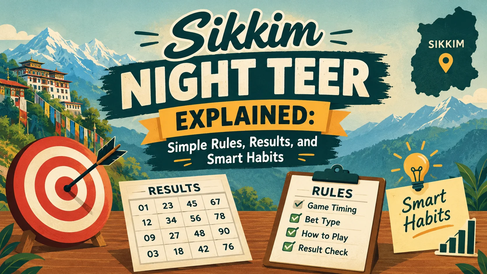 Sikkim Night Teer Explained: Simple Rules, Results, and Smart Habits