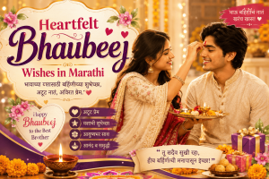 Bhaubeej Wishes in Marathi