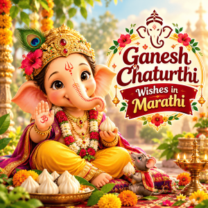 Ganesh Chaturthi Wishes in Marathi