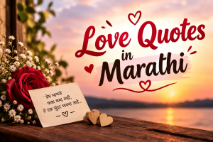 Love Quotes in Marathi